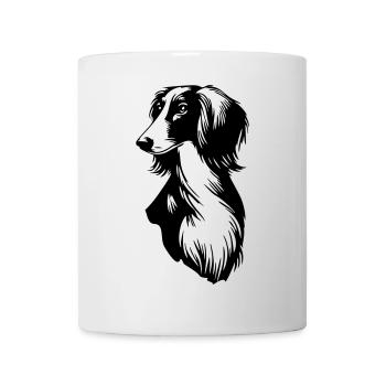 Saluki Head - Mug - white - Front