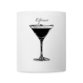Espresso Martini - Tasse - Weiß - Vorne