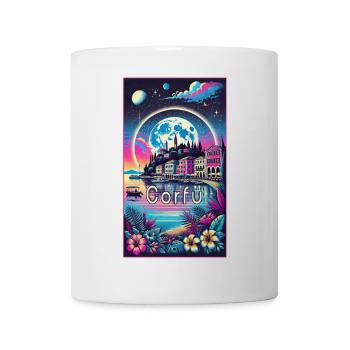Corfu Greece vacation design - Mug - white - Front