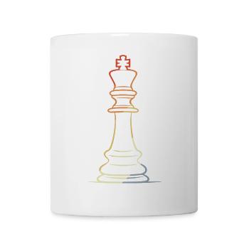 Chess Piece Line Art - Mug - white - Front