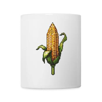 Corn Pixel Icon - Mug - white - Front
