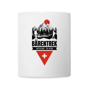 Suisse Barentrek Via Alpina - Mug blanc - blanc - Devant