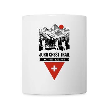 Switzerland Jura Crest Trail - Mug - white - Front