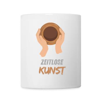 L’art intemporel : des céramiques qui durent - Mug blanc - blanc - Devant