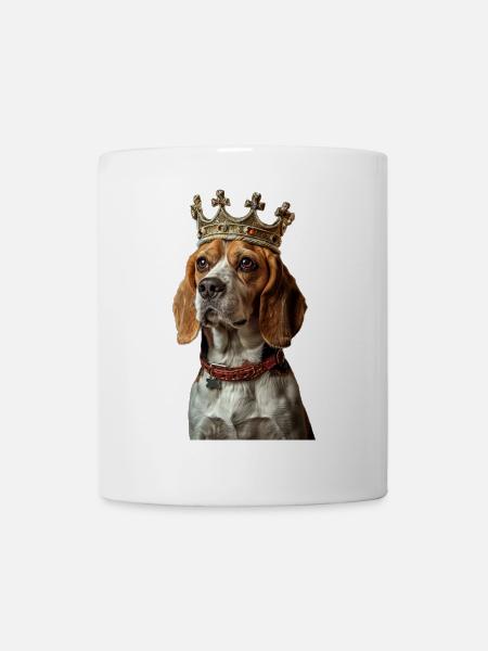 Beagle - Mug blanc - blanc