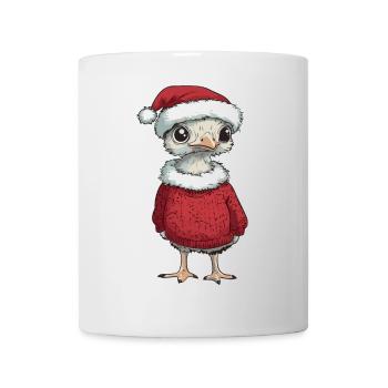 Bouquet Bande Dessinée de Noël - Mug blanc - blanc - Devant