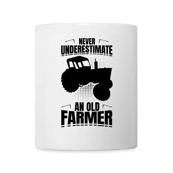 Farmer grandfather - Mug - white - Front