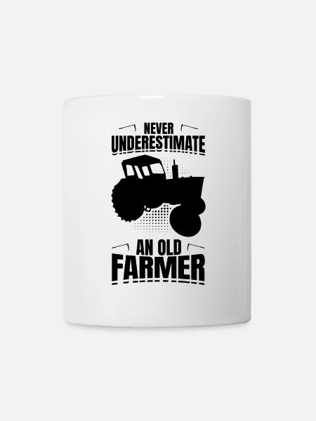 Landwirt Großvater - Tasse - Weiß