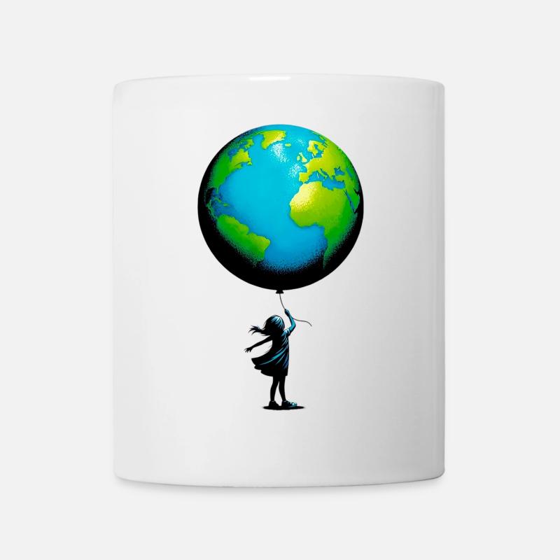 Planète Terre - Mug blanc - blanc