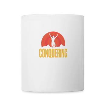 Sieg der legendären Anstiege - Tasse - Weiß - Vorne