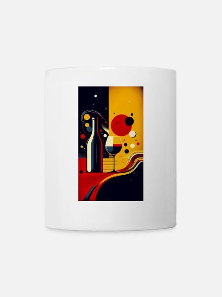 Wein 2 1 - Tasse - Weiß