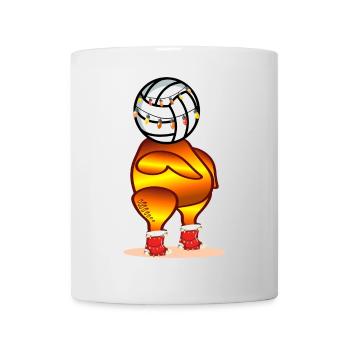 CHRISTMAS VOLLEYBALL ROAST CHICKEN - Mug - white - Front