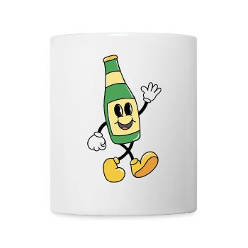 Bière - Mug blanc - blanc - Devant
