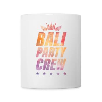 Equipe de fête à Bali - Mug blanc - blanc - Devant
