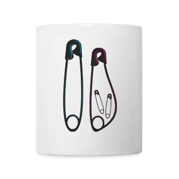 Annonce de grossesse Gémeaux - Mug blanc - blanc - Devant