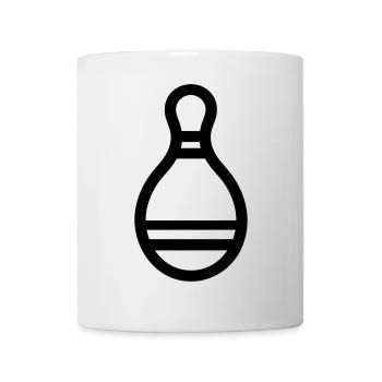 Quille de Bowling - Mug - white - Front