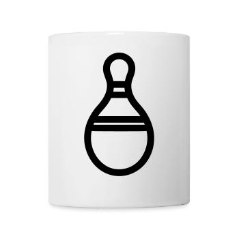 Quille de Bowling - Mug - white - Front
