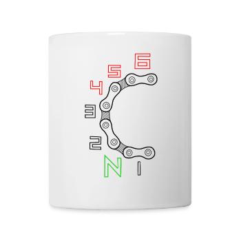 Basketball Faith Emblem Philippians 4:13 - Mug - white - Front