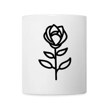 Pink Flower - Mug - white - Front