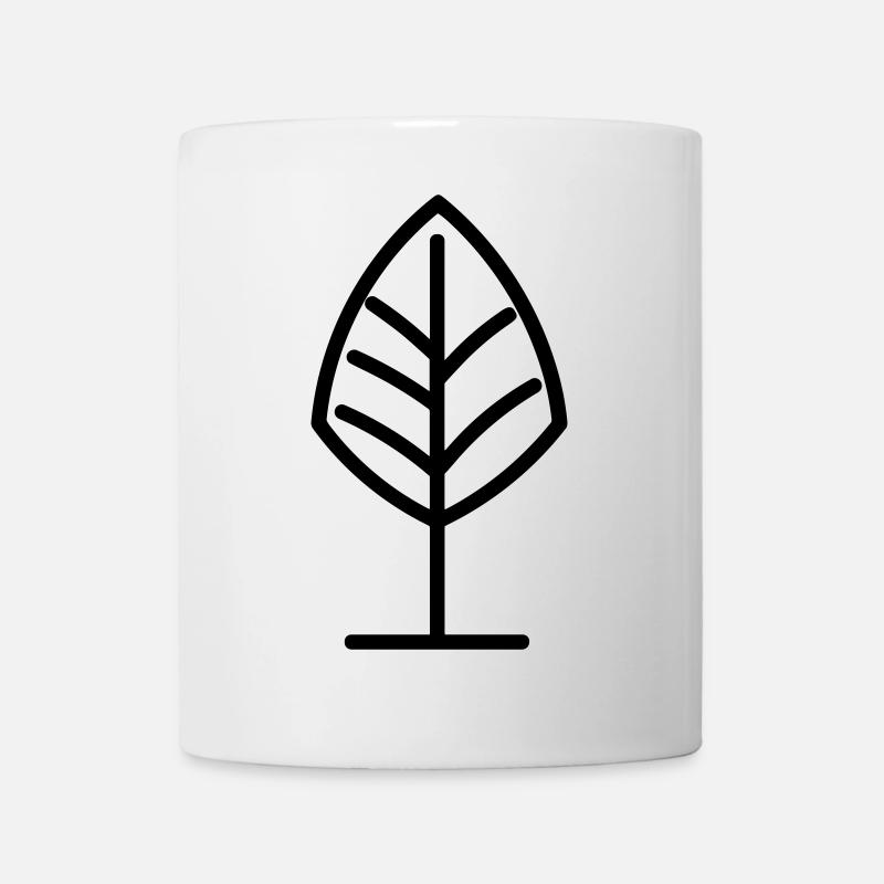Baum - Tasse - Weiß