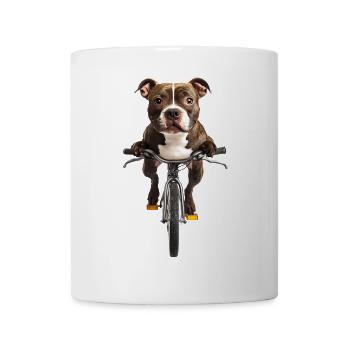 Staffordshire Bullterrier - Tasse - Weiß - Vorne