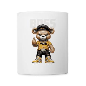 BAAS Bear - Streetwear Teddy Beer Design - Mug blanc - blanc - Devant
