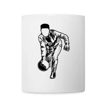 Bowler Sketch - Mug - white - Front