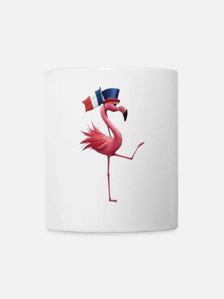 Flamingo - Tasse - Weiß