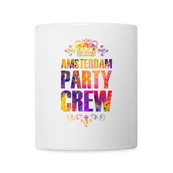 Amsterdam Party Crew Vacances colorées - Mug blanc - blanc - Devant