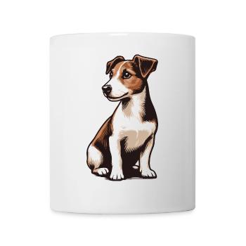 Jack Russell Terrier - Tasse - Weiß - Vorne