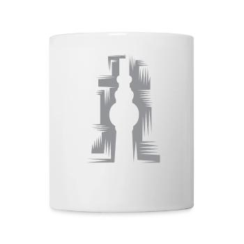 Tour de télévision de Berlin - Symbole de la ville comme logo - Mug blanc - blanc - Devant