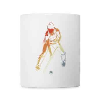 Field hockey player - Mug - white - Front