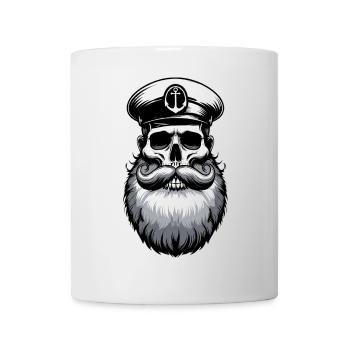 Captain Hamburg St Pauli Hanseatic City Skull - Mug - white - Front