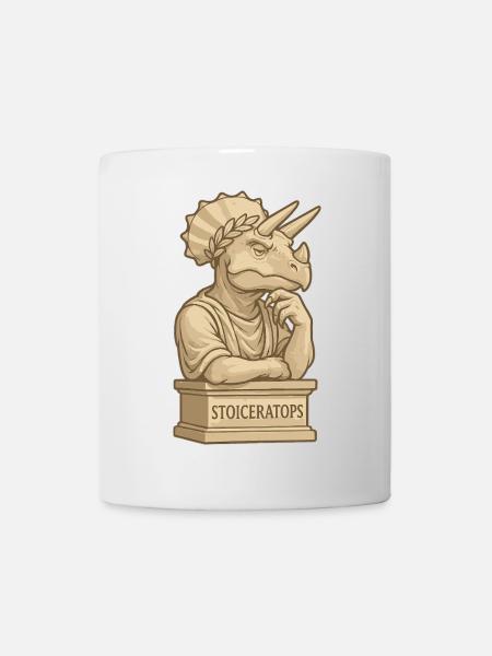 Stoiceratops - Mug blanc - blanc
