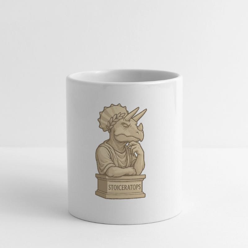 Stoiceratops Mug blanc