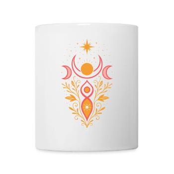 Mittsommer Göttin, Sonnengöttin - Pagan & Wicca - Tasse - Weiß - Vorne
