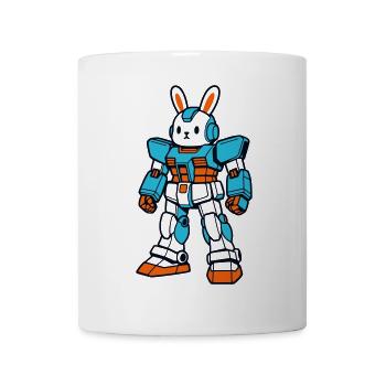 Rabbit Mecha - Tasse - Weiß - Vorne