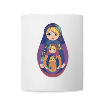 Traditional Matryoshka - Mug - white - Front