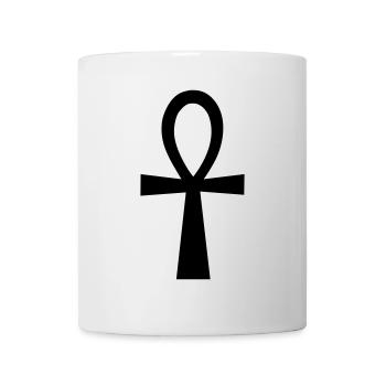 ankh symbol - Mug blanc - blanc - Devant