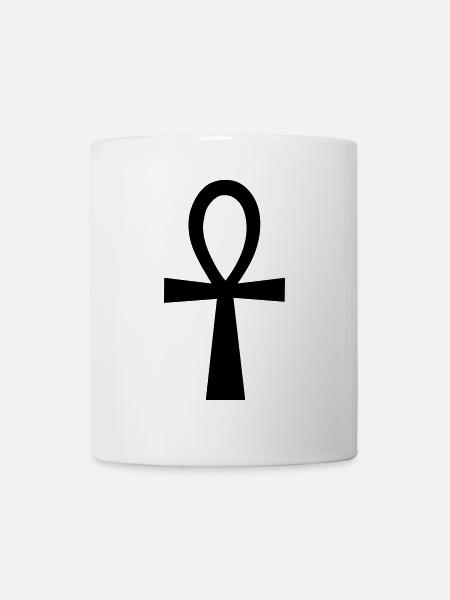 ankh symbol - Mug blanc - blanc