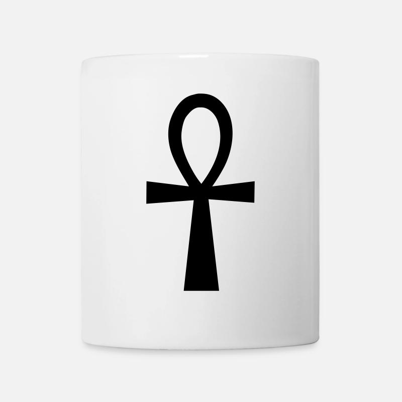ankh symbol - Tasse - Weiß