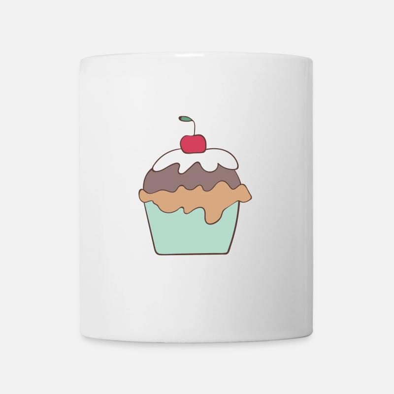 Petit gâteau - Mug blanc - blanc