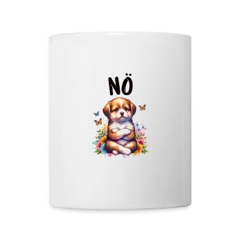 Drôle de dicton havanais non pour les amoureux des chiens - Mug blanc - blanc - Devant