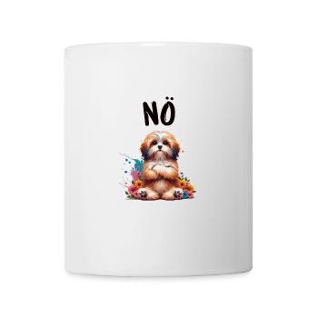 Drôle de dicton havanais non pour les amoureux des chiens - Mug blanc - blanc - Devant