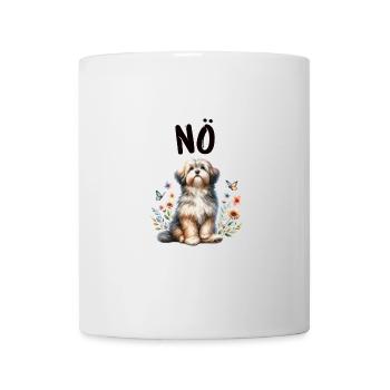 Drôle de dicton havanais non pour les amoureux des chiens - Mug blanc - blanc - Devant