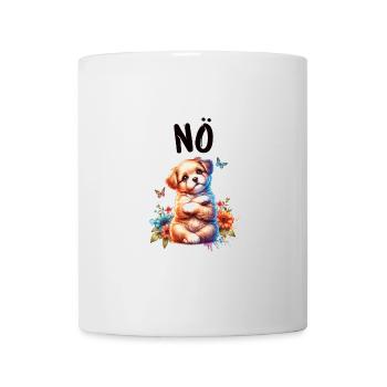 Drôle de dicton havanais non pour les amoureux des chiens - Mug blanc - blanc - Devant