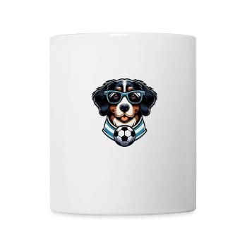 Berner Sennenhund Fußballspieler Champion Fan - Tasse - Weiß - Vorne