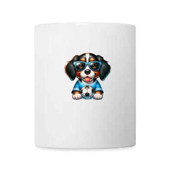 Berner Sennenhund Fußballspieler Champion Fan - Tasse - Weiß - Vorne