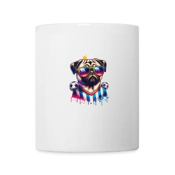 Carlin Chien Joueur De Football Champion De Balle Fan - Mug blanc - blanc - Devant