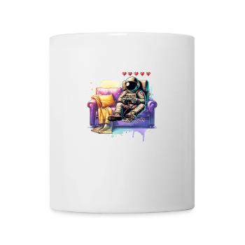 Astronaut Gamer - Mug - white - Front